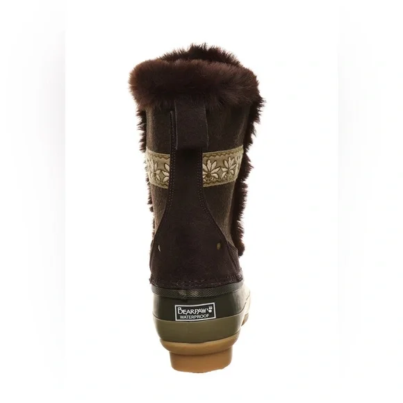 Women’s BearPaw Tess Chocolate Snow Boot - Picture 2 of 6